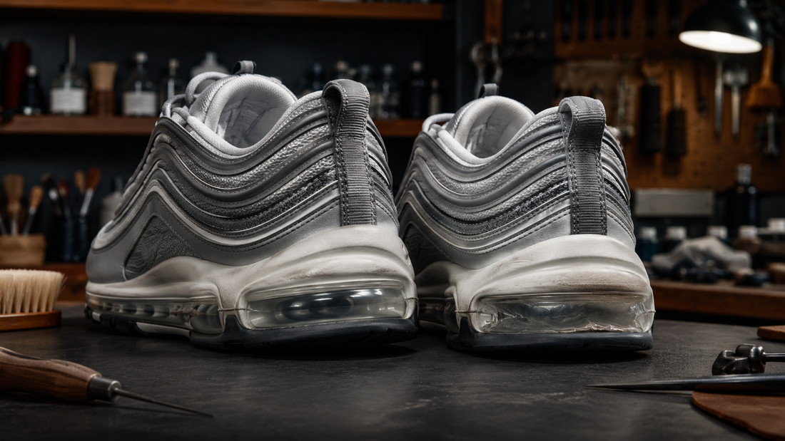 Pernă de aer spartă la Nike Air Max: semne, cauze și reparație