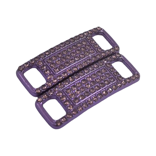 Accesorii pentru șireturi cu cristale – set 2 bucăți