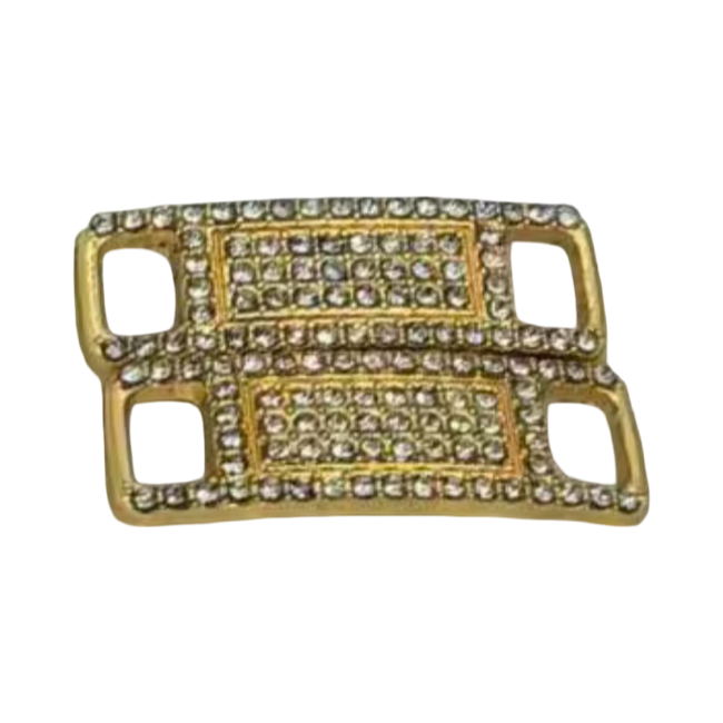 Accesorii pentru șireturi cu cristale – set 2 bucăți
