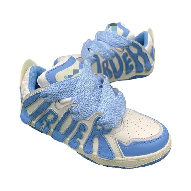 Sireturi late tip Lanvin de bumbac