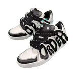 Sireturi late tip Lanvin de bumbac