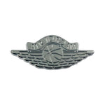 Patch metalic pentru adidași – aripă stil Jordan (auriu & argintiu)