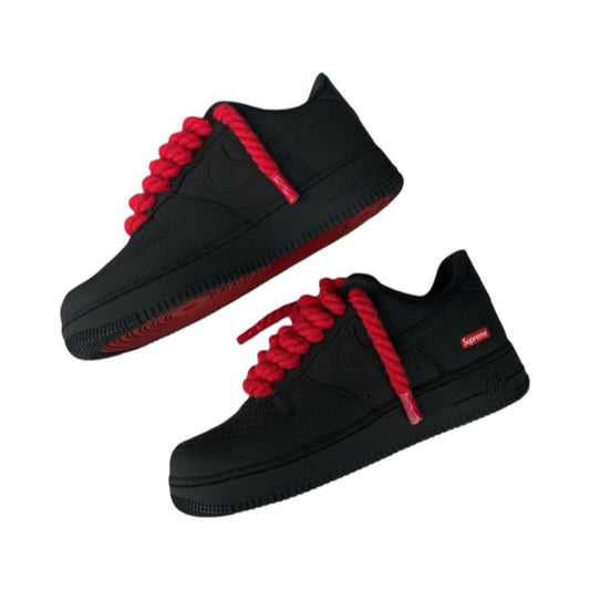 Nike Air Force 1 Black SUPREME Drip
