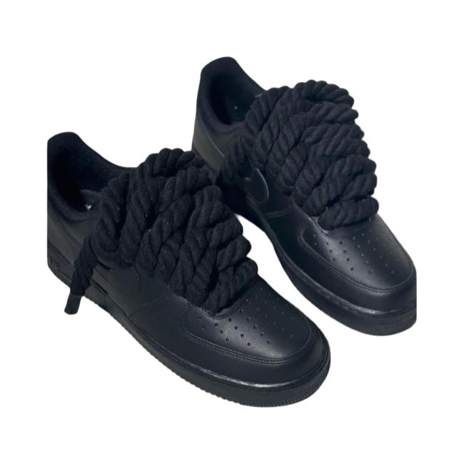 Nike Air Force 1 Black Rope